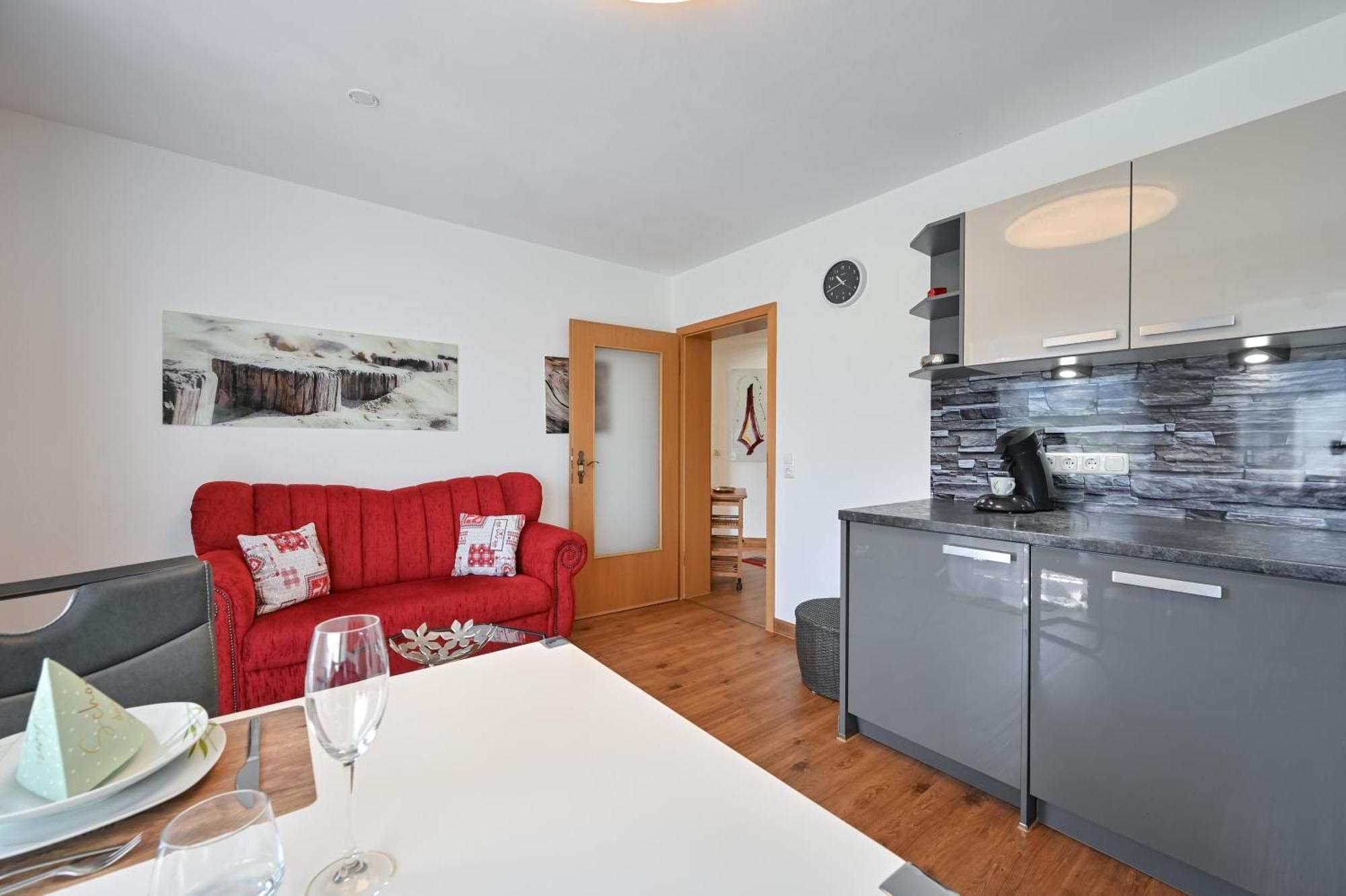 Ferienwohnung Herzstueck Im Haus Schlossblick 福森 外观 照片