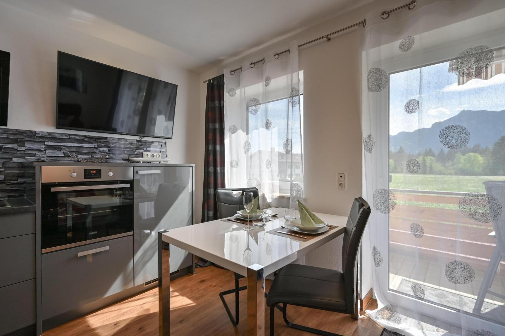 Ferienwohnung Herzstueck Im Haus Schlossblick 福森 外观 照片